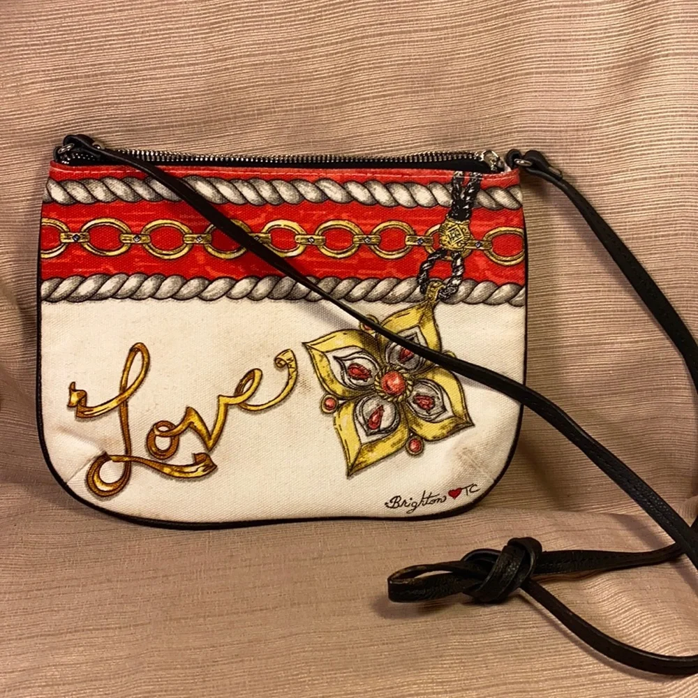 Brighton canvas minimalist shoulder/crossbody bag